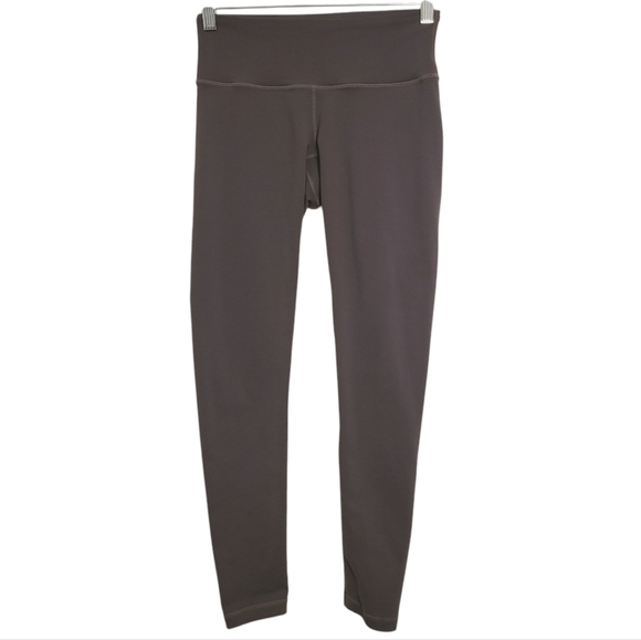 Prana | Women's High-Waisted Athleisure Dark Gray Workout Leggings (Size XS) - Picture 1 of 9
